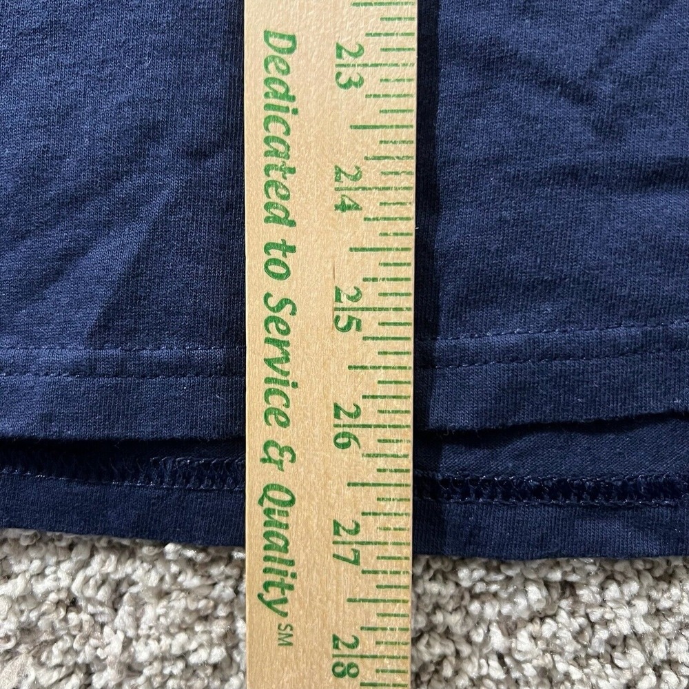 Vintage 90s Jerzees Streetwear Mens XL Blue Faded What Happens In Vegas T Shirt - Picture 6 of 7